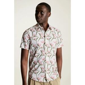 Bonobos Riviera Short Sleeve Men's Shirt Floral Buttondown Slim Fit XS 283357